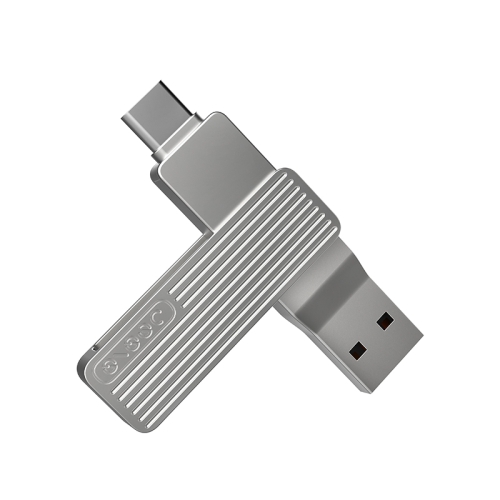

Original Xiaomi Youpin M1 Jesis USB 3.1 + Type-C / USB-C Dual Interface Mobile Phone U Disk, Capacity: 128GB (Silver)