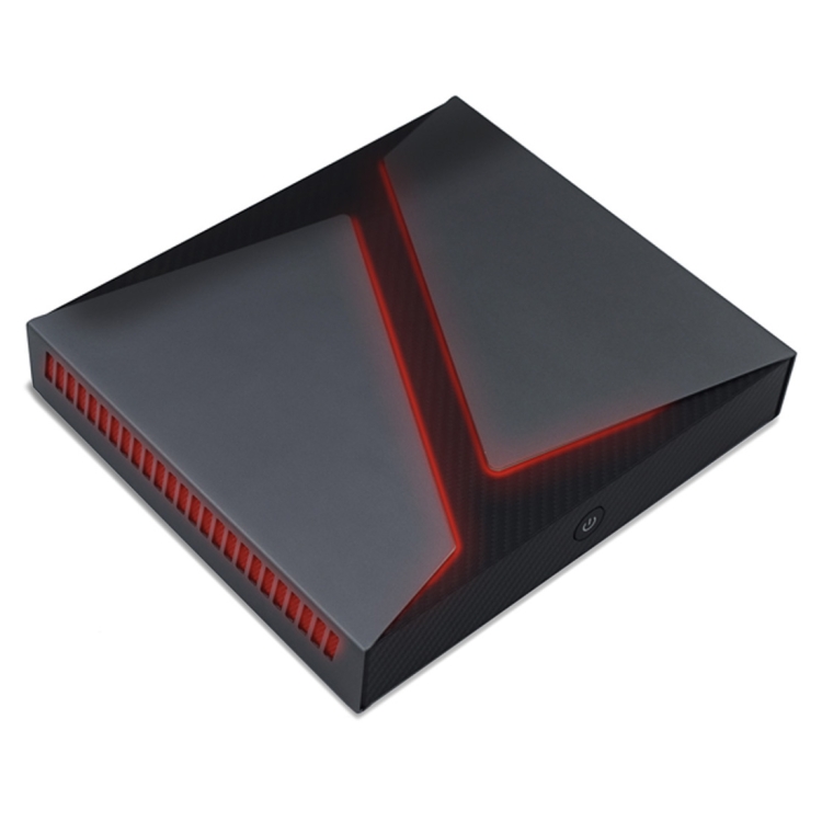 

HYSTOU F7 Windows 10 or Linux System Gaming PC without RAM and SSD, Intel Core i9-8950HK Coffee Lake 6 Core 12 Threads up to 4.80GHz, Support M.2, WiFi