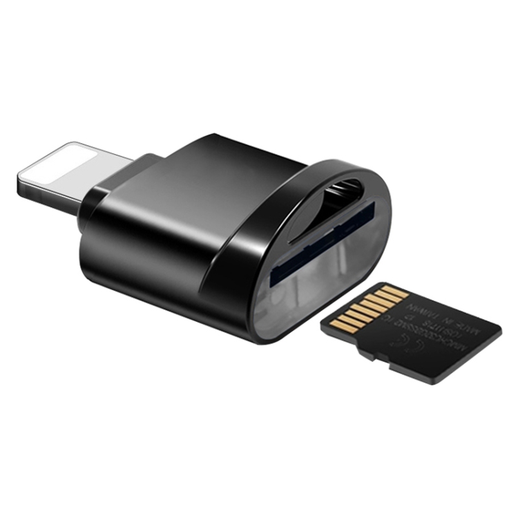 

8 Pin to TF Card Adapter Mini TF Card Reader (Black)