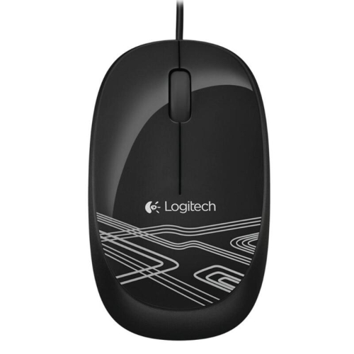 

Logitech M105 USB Interface 3-keys 1000DPI Symmetric Design Wired Optical Mouse, Length: 1.5m (Black)