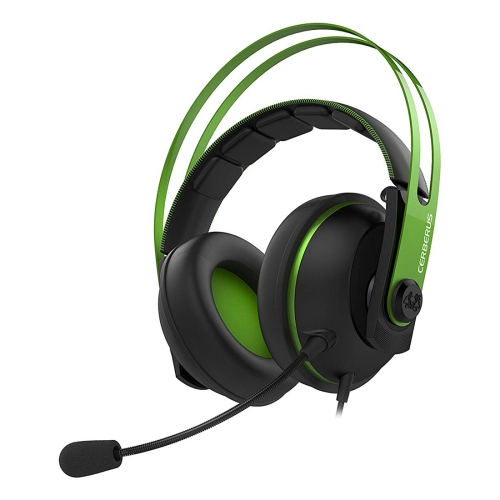 

ASUS Cerberus V2 3.5mm Interface 53mm Speaker Unit Gaming Headset with Mic (Green)