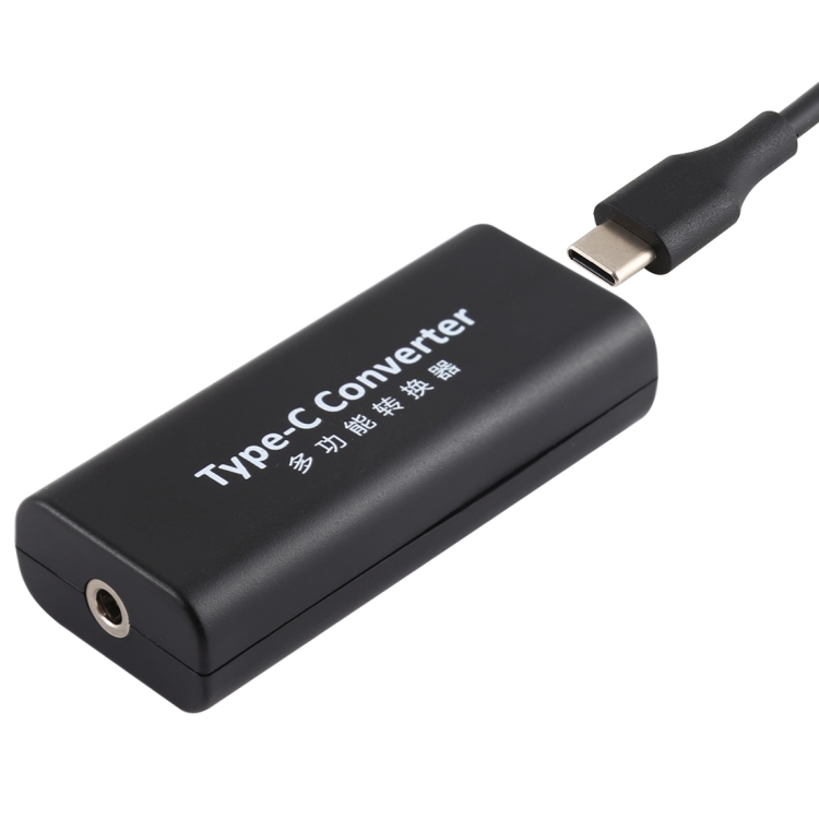 

DC 4.0 x 1.7mm Power Jack Female to USB-C / Type-C Female Power Connector Adapter with 15cm USB-C / Type C Cable