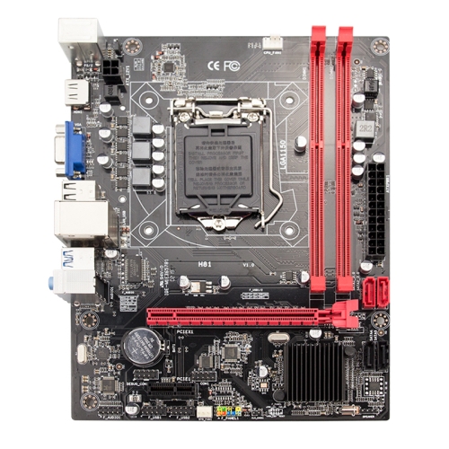 

H81 DDR3 Desktop Computer Mainboard, Supports for LGA 1150 Series Processors