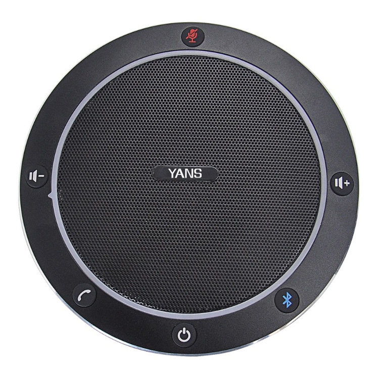 

YANS YS-M61Y Video Conference Bluetooth Omnidirectional Microphone(Black)