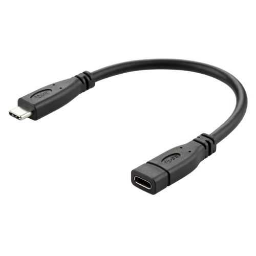 

USB 3.1 Type-C / USB-C Male to Type-C / USB-C Female Gen2 Adapter Cable, Length: 1m