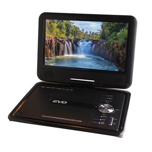 

NS-913 9 inch TFT LCD Screen Digital Multimedia Portable TV & DVD Player, 180 Degree Rotation, Support TF Card / FM / USB / Game Function