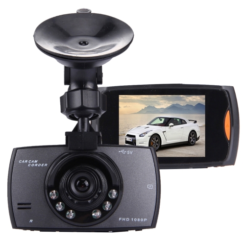 Car DVR Camera 2.7 inch LCD 480P 1.3MP Camera 120 Degree Wide Angle Viewing, Support Night Vision / Motion Detection / TF Card / G-Sensor
