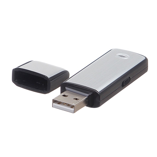 

QSSK-858 Portable HD Noise Reduction Digital USB Stick Voice Recorder, Capacity: 8GB(Black)