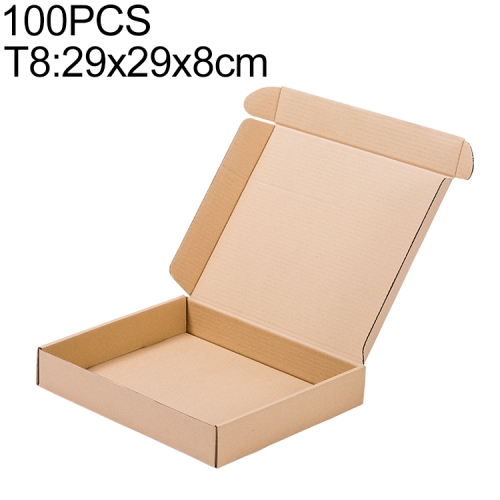

Kraft Paper Shipping Box Packaging Box, Size: T8, 29x29x8cm