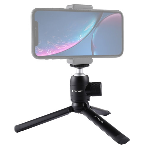 PULUZ Mini Pocket Metal Desktop Tripod Mount + Mini  Metal Ball Head with 1/4 inch Screw for DSLR & Digital Cameras