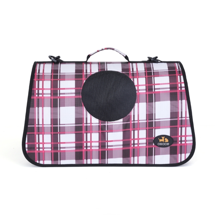 

C02 Portable Lattice Nylon Breathable Pet Handbag, Size: 25 x 28 x 48cm