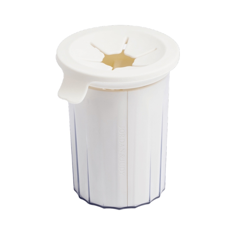 

Original Xiaomi Youpin Jordan & Judy Silica Gel Pet Foot Washing Cup Brush (Beige White)
