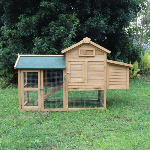 

[US Warehouse] Wooden Pet Chicken Coop, Size: 58.66x26.77x36.22 inch