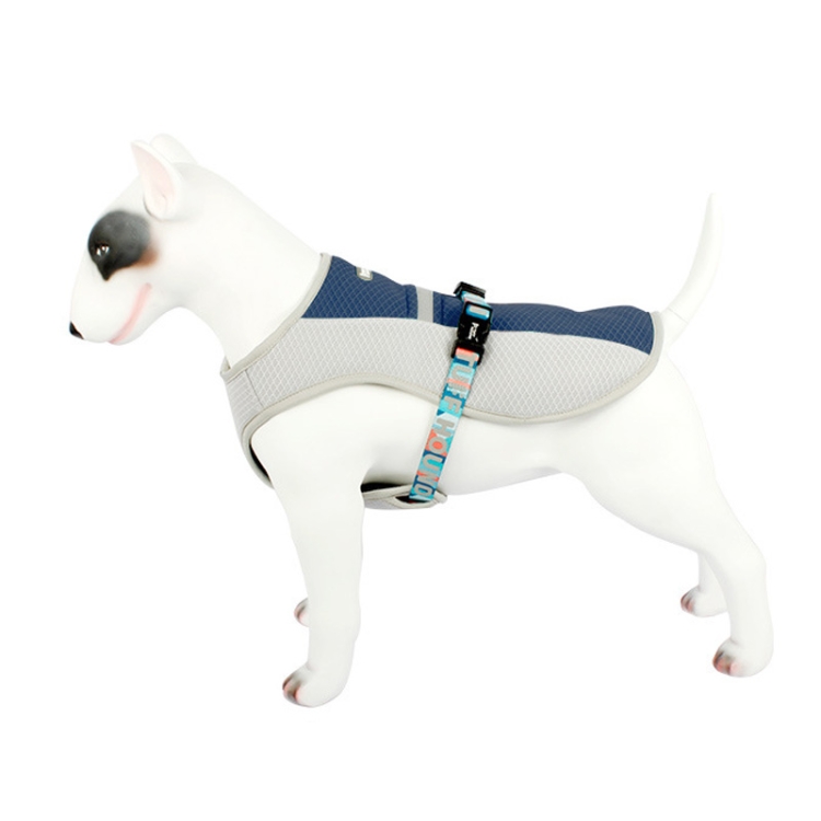 

TH00204 Summer Pet Clothes Dog Cooling Vest Clothes, Size: M(Blue)