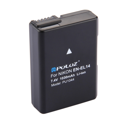 

PULUZ EN-EL14 7.4V 1030mAh Decode Li-ion Battery for Nikon D3100 / D5100 / P7000 / P7100 etc.