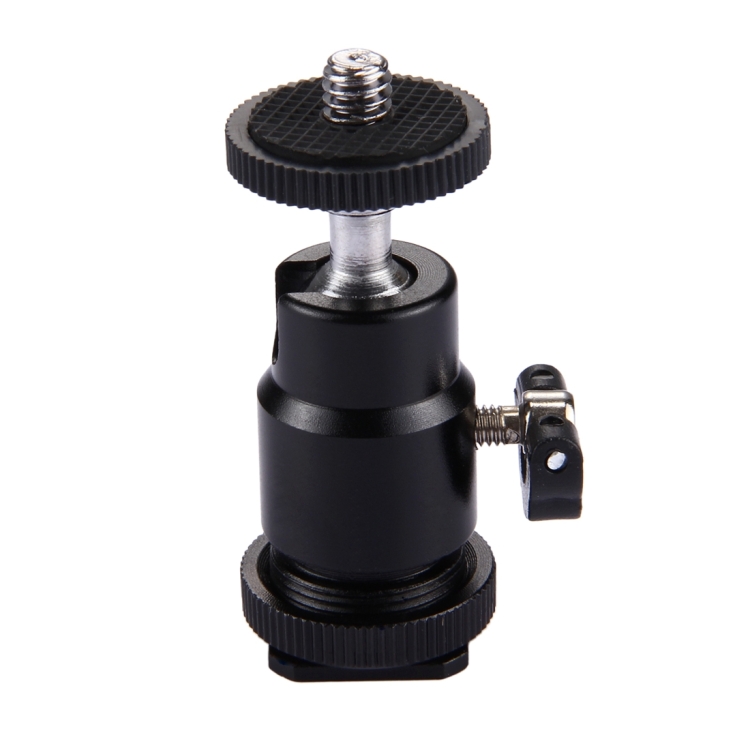 Xdashou Camera Stand 1//4 inch Screw Alloy Tripod Ball Head Adapter with Lock