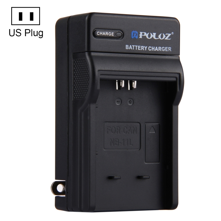 

PULUZ US Plug Battery Charger for Canon NB-11L Battery