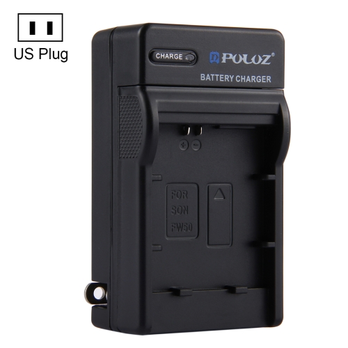 

PULUZ US Plug Battery Charger for Sony NP-FW50 Battery