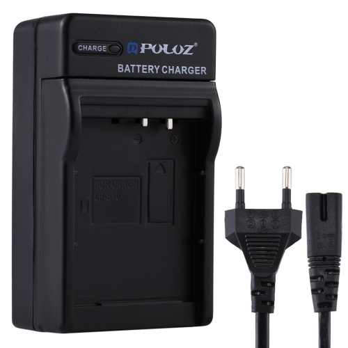 

PULUZ EU Plug Battery Charger with Cable for Canon LP-E10 Battery