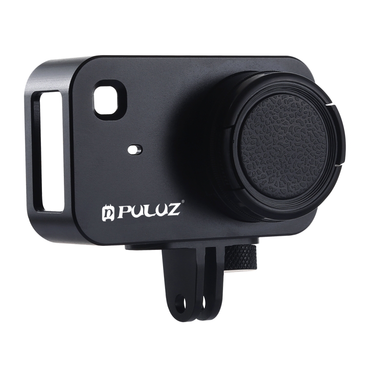 

PULUZ Housing Shell CNC Aluminum Alloy Protective Cage with 37mm UV Filter Lens for Xiaomi Mijia Small Camera (Black)