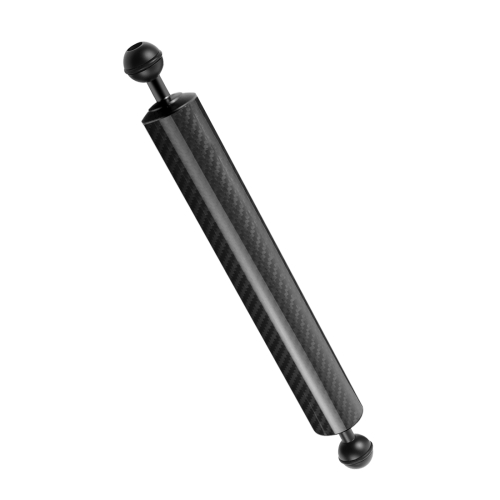 

PULUZ 12.59 inch 32cm Length 40mm Diameter Dual Balls Carbon Fiber Floating Arm, Ball Diameter: 25mm, Buoyancy: 200g