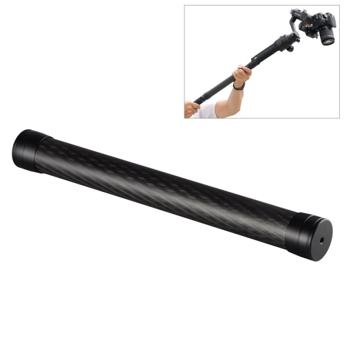 

Carbon Fiber Extension Monopod Pole Rod Extendable Stick for DJI / MOZA / Feiyu V2 / Zhiyun G5 / SPG Gimbal, Length: 35cm(Black)