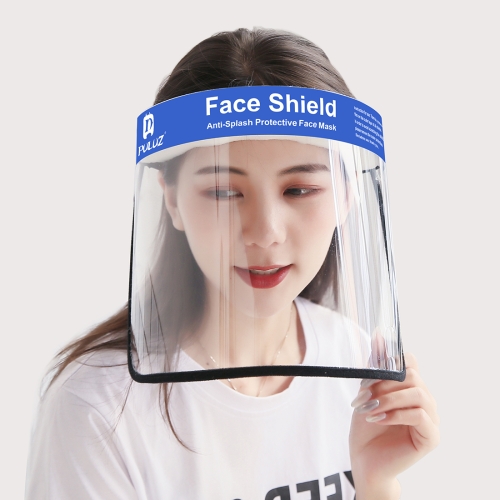 

PULUZ Anti-Saliva Splash Anti-Spitting Anti-Fog Anti-Oil Protective Face Shields Mask with Elastic Band(Transparent)