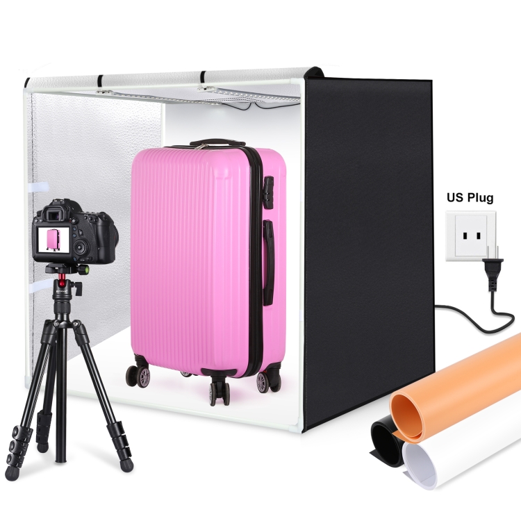 Cajas de luz portátil Mini Plegable Foto Fotografía Iluminación Estudio Casero