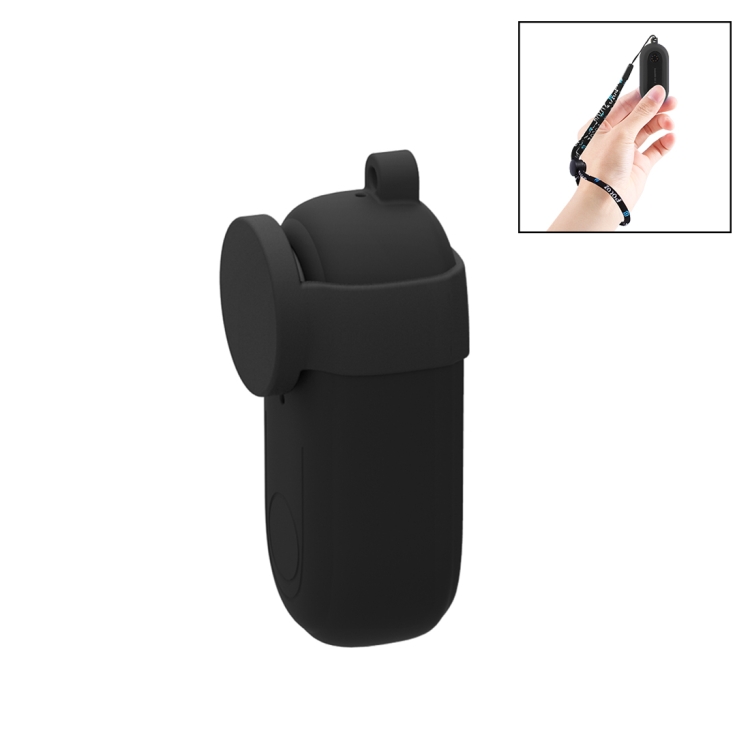 

PULUZ Silicone Protective Case with Lens Cover for Insta360 GO 2(Black)
