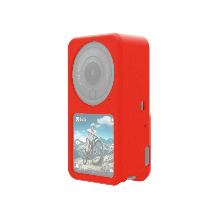

PULUZ Silicone Protective Case for DJI Action 2(Red)