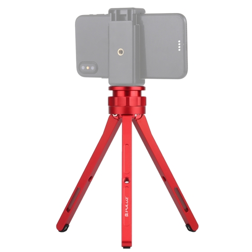 

PULUZ Adjustable Aluminum Alloy Mini Tripod Stand Tabletop Tripod for DSLR & Digital Cameras(Red)