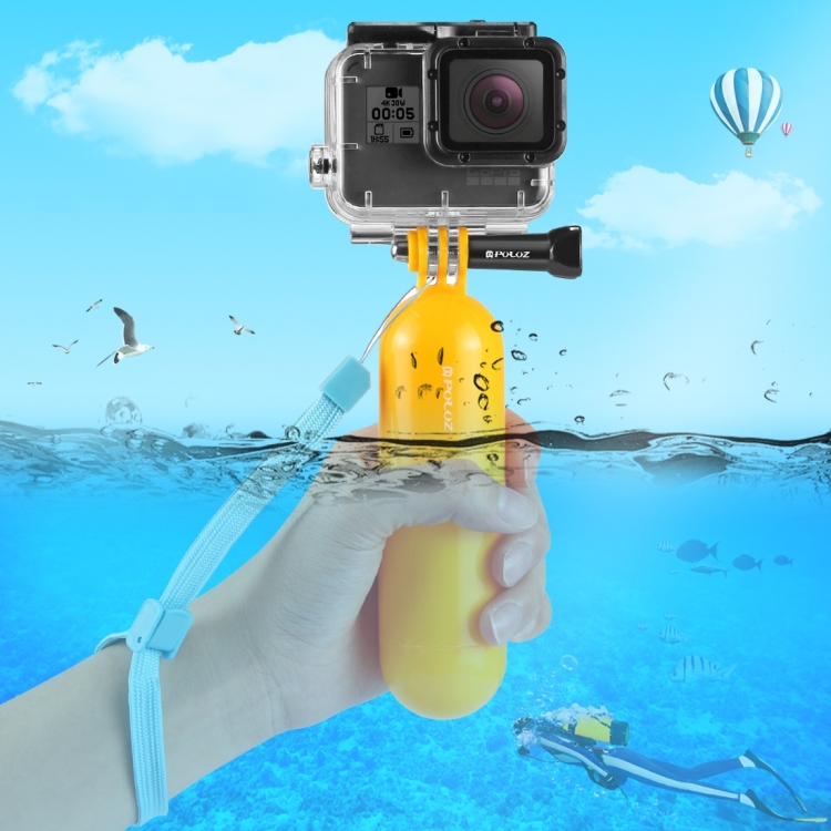 Bobber Diving Floaty Ball with Safety Wrist Strap for GoPro HERO6 //5//5 Session //4 Session //4//3 Xiaoyi and Other Action Cameras Durable //3//2 //1