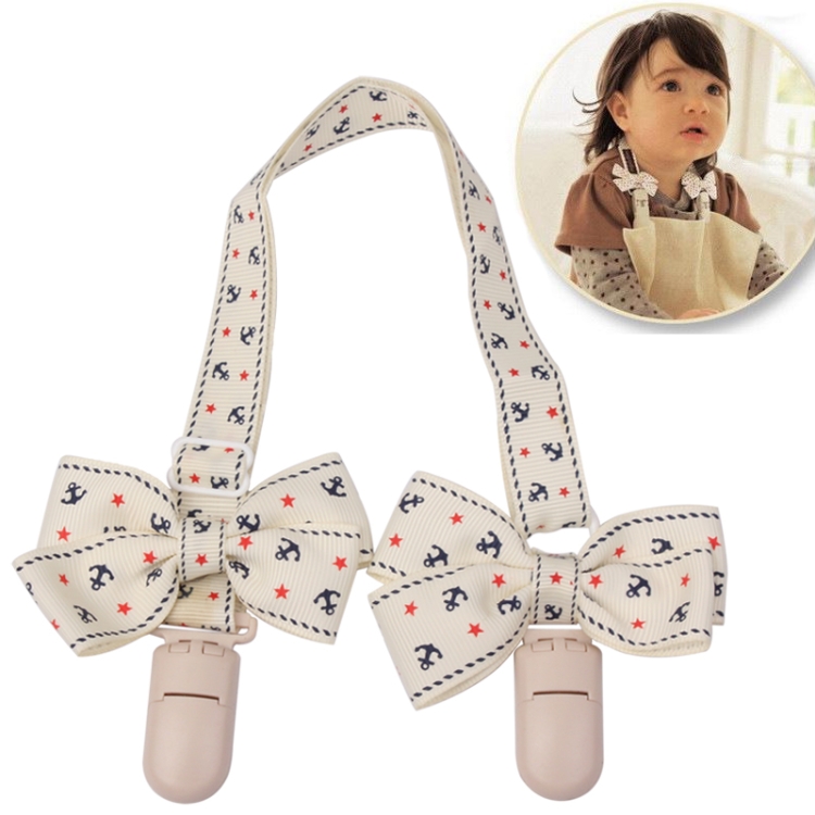 SUNSKY Bowknot Style Baby Bib Clip Stroller Blanket Clip Essential