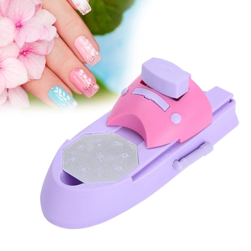 

DIY Nail Art Printing Stamp Machine Set