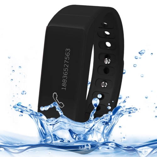 

I5 Plus IP67 Waterproof 0.91 inch OLED Touch Screen Bluetooth V4.0 Smart Bracelet Wristband, Support Pedometer / Sleep Monitoring / Remote Capture / Call ID Display / Anti-lost Function(Black)