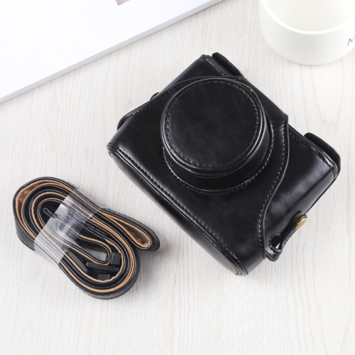 

Full Body Camera PU Leather Case Bag with Strap for FUJIFILM X10 / X20(Black)