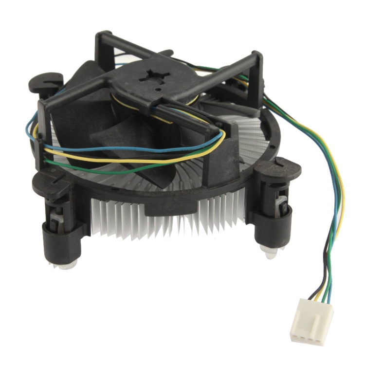 

775 CPU Short Sleeve Bearing Cooling Fan, 4-pin