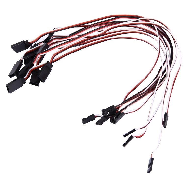 

10 PCS 300mm Servo Extension Cable (Servo Lead)