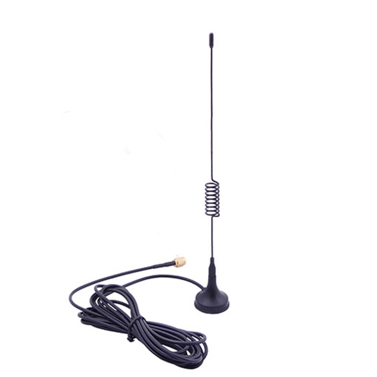 

SMA 900/1800MHz Suction Cup GSM Antenna, Cable Length: 3m(Black)