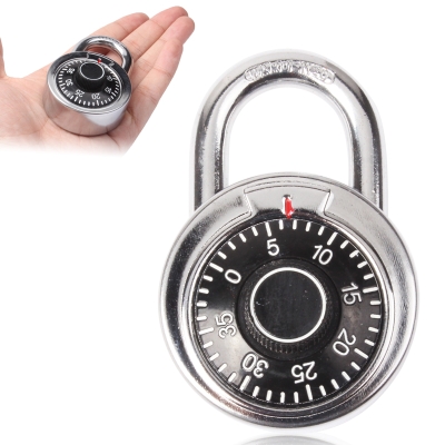 

Resettable Combination Padlock(Silver)