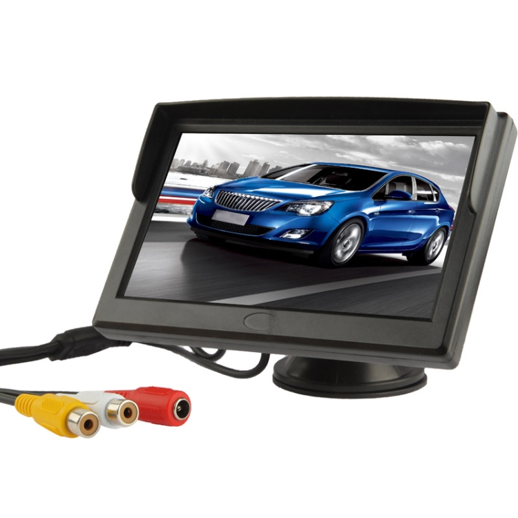 

5 inch TFT LCD Color Monitor Stand Security TFT Monitor(Black)