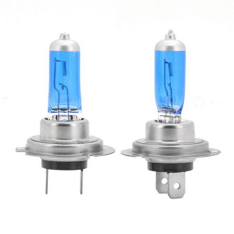 

H7 Halogen Car Headlight, 2400 Lumens White Light, 12V / 100W 6000K