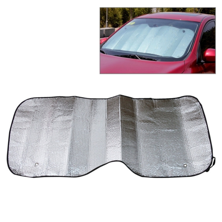 

Foldable Car Back Windshield Sunscreen Foil, Size: 125 x 60 cm