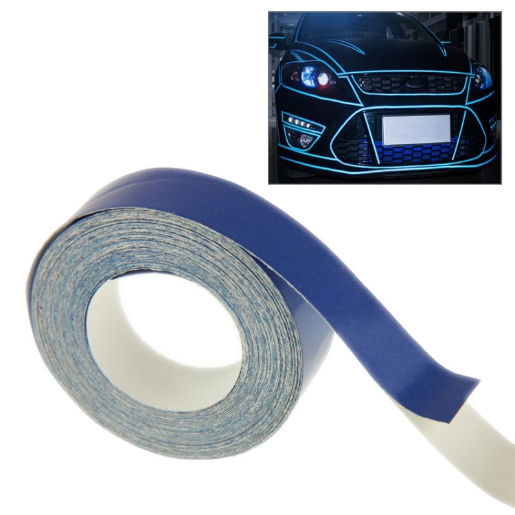 

Car Decoration Reflective Tape, Size: 1cm x 18m(Blue)