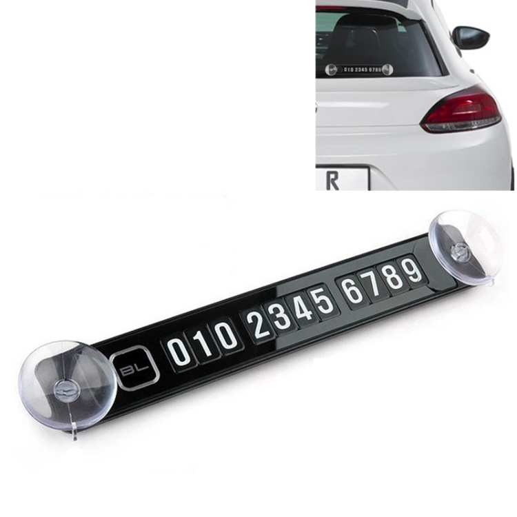 

Car Magnetic Puzzle Phone Number Parking Plate