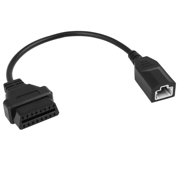 

3 Pin to 16 Pin OBD Diagnostic Cable for Honda(Black)