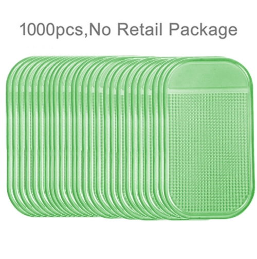 

1000 PCS Car Anti-Slip Mat Super Sticky Pad for Phone / GPS/ MP4/ MP3 (LightGreen)