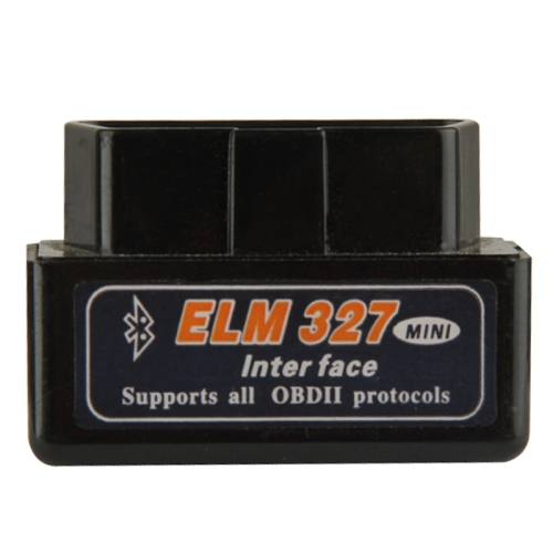 

Mini ELM327 V2.1 OBDII Bluetooth Car Auto Diagnostic Interface Scanner Tool(Black)