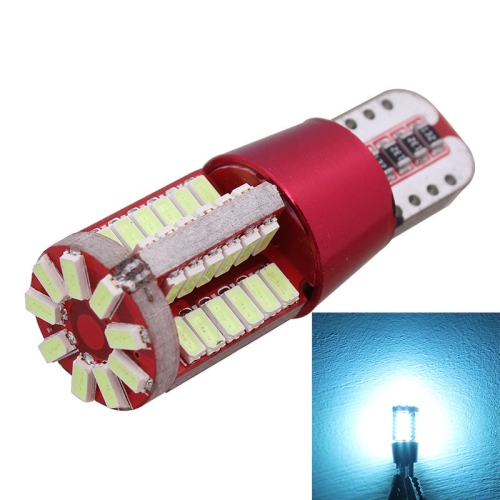 

2 PCS T10 5W 285LM Ice Blue Light 57 SMD 4014 LED Error-Free Canbus Car Clearance Lights Lamp, DC 12V