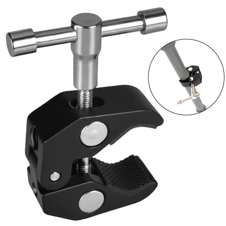 

Slider Magic Mount Backhoes Large Claws Clip for SLR Cameras(Black)